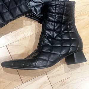 Napoleon Italian Designer Quilted Boot